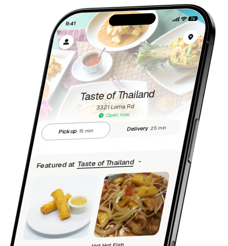 Taste of Thailand app preview